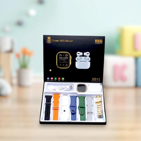 Crown H69 Ultra 2|Multi-Color Smart Watch