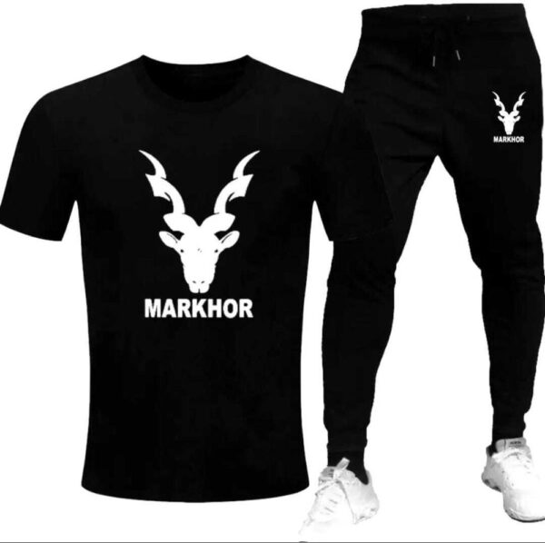 2 Pcs Men's Cotton Printed track suit