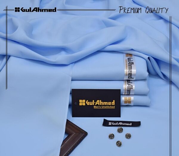 Men's Unstiched Wash and wear Plain suit