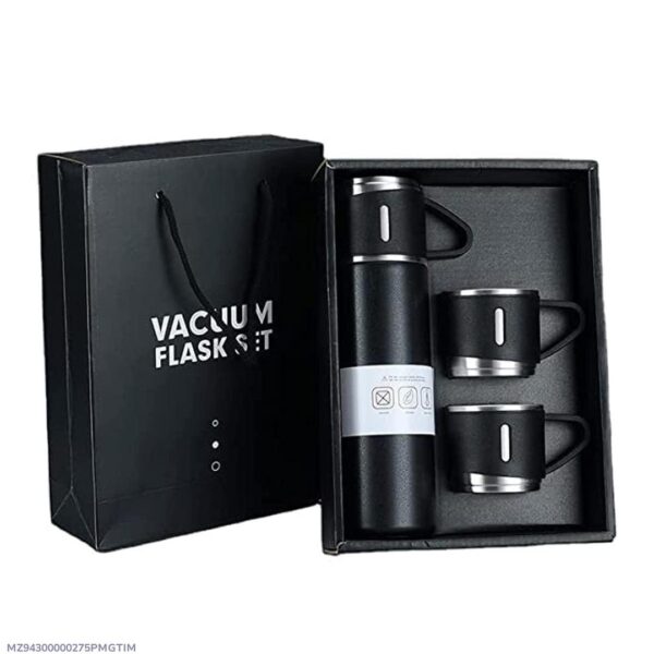 3 Pcs Insulated Vacuum Water Bottle Set - Perfect for Gym & Outdoor Use